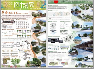 2024年景觀園林與建筑設(shè)計(jì)視覺(jué)呈現(xiàn) 競(jìng)賽風(fēng)展板、PS模板與分層素材全解析